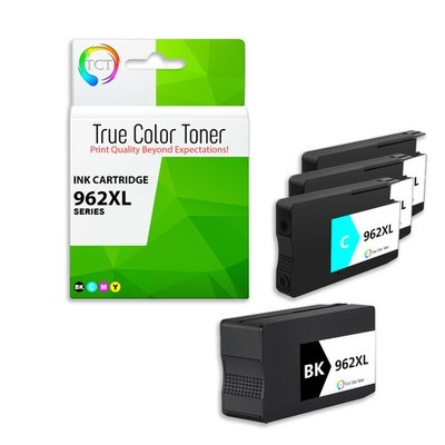 4PK TCT Premium 962XL BCYM HY Compatible for HP OfficeJet 9012 Ink Cartridge