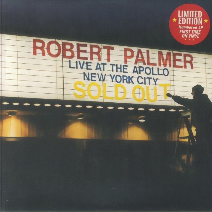 PALMER, Robert - Live At The Apollo - Vinyl (limited numbered gatefold 2xLP)