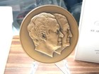 1973 Franklin Mint Official Presidential Inaugural Medal Nixon Agnew Bronze w/ B — photo 10