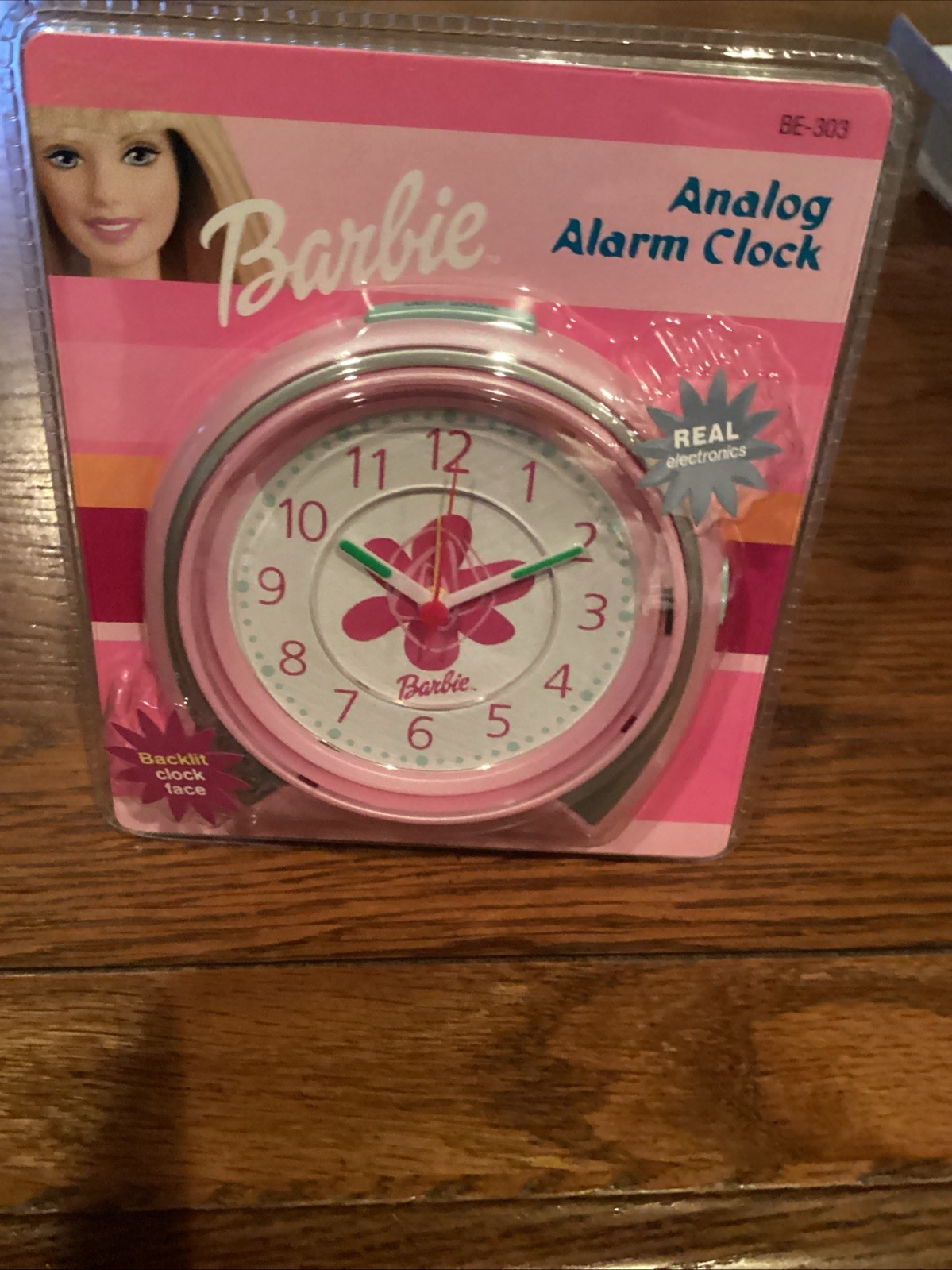 Backlit Clock Face Glow In The Dark 2003 Be-303