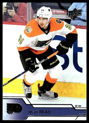 2016-17 Upper Deck #392 Matt Read Philadelphia Flyers Hockey Card