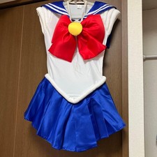 Sailor Moon Cosplay Costume S Size Color Image Used Includes Tiara Accessori