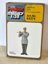 Preiser 1:35, 64374 Querflöte Musiker Heeresmusikkorps Bundeswehr Neu & OVP