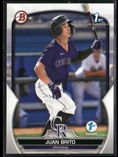 2023 Bowman 1st Edition #BPPF-77 Juan Brito