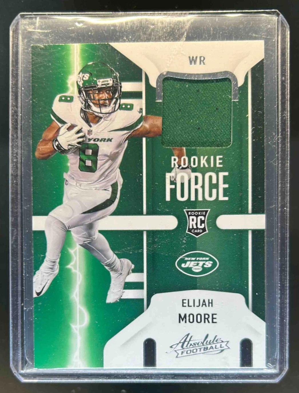 Elijah Moore Panini Black Futuristic #FEM Base