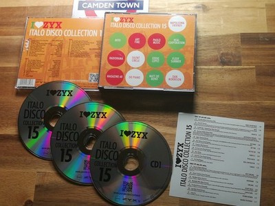 I Love Zyx Italo Disco Collection Vol. 15 Monte Kristo / Radio 3X CD Perfekt