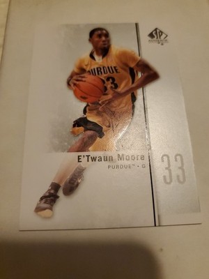 2011-12 SP Authentic - E'Twaun Moore #47 (RC)