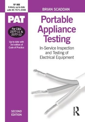 PAT: Portable Appliance Testing by Scaddan, Brian Paperback / softback Book The