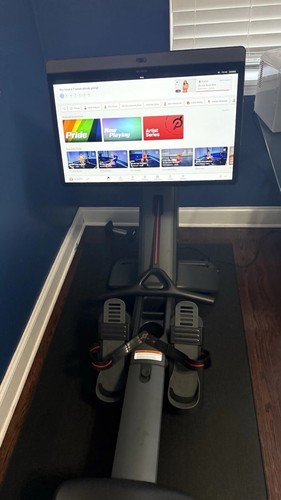 Peloton Rower Black Full-Body Low-Impact Workout Equipment