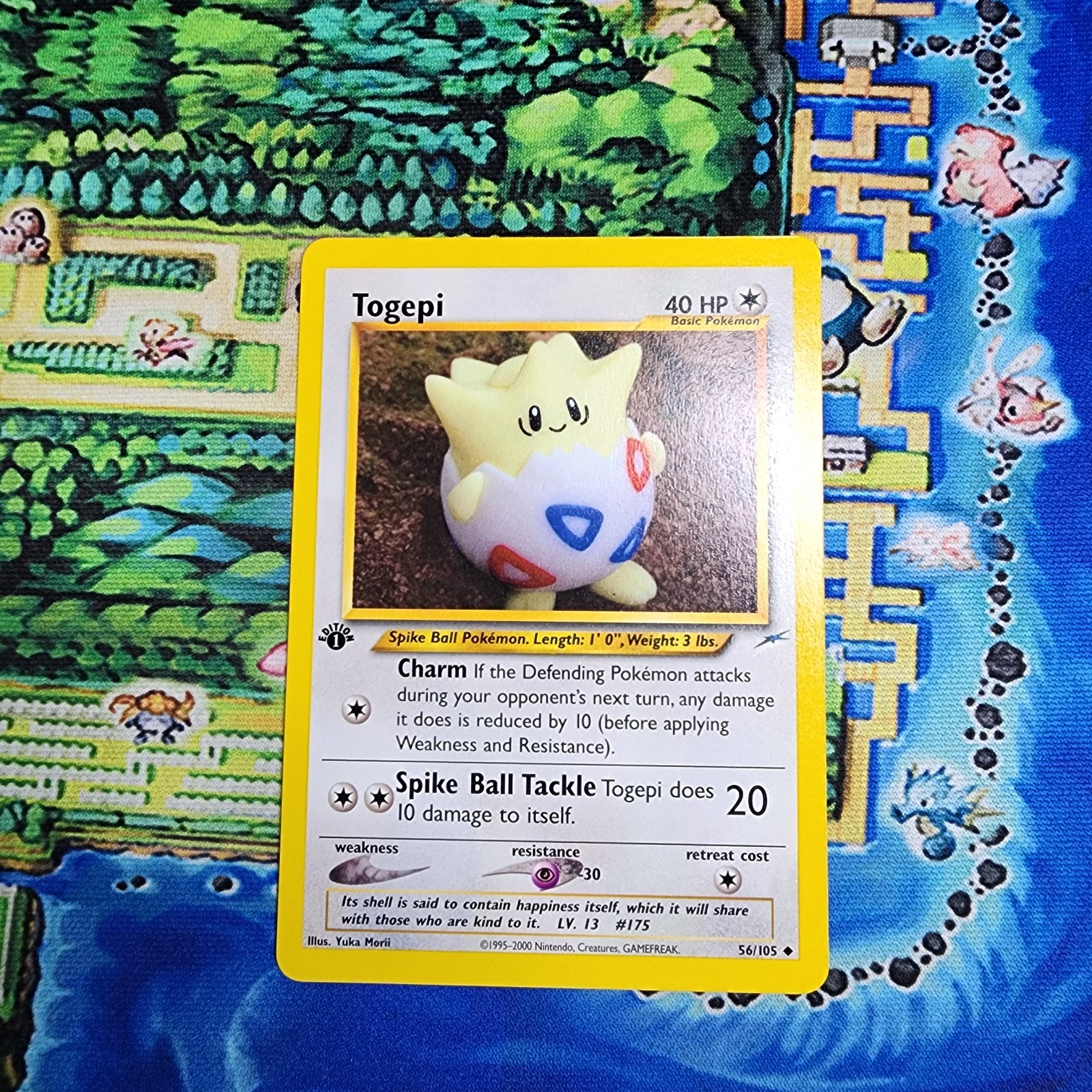 Pokemon Card - Togepi Neo Destiny 56/105 Uncommon 1st Edition Nm/Lp