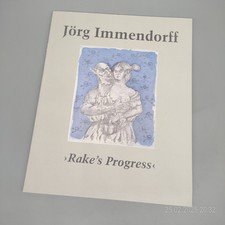 Jörg Immendorff ~ Rake's Progress [1997] Ausstellungskatalog Radierungen Kunst