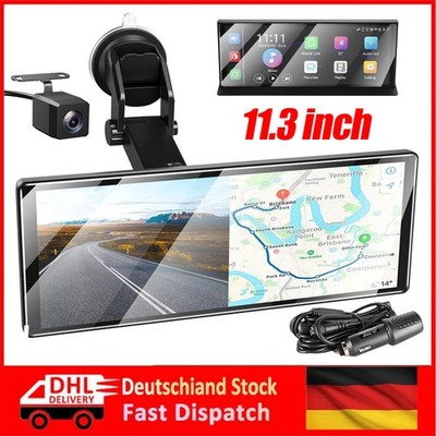 4K 11.3 Zoll Wireless Android Auto Apple CarPlay Touchscreen Tragbares Autoradio