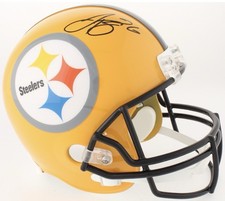 Pittsburgh Steelers Throwback Full-Size Helmet Hand-signed by Le'Veon Bell. JSA