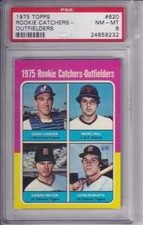 1975 Topps GARY CARTER #620 PSA 8 MLB HOF Set Registry Expos Rookie RC