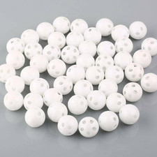 10Pcs White Rattle Balls Inserts for Animal Puppet Doll, Rattles and Plush Rings