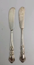 1847 Rogers International Silver HERITAGE Butter Spreaders - 2