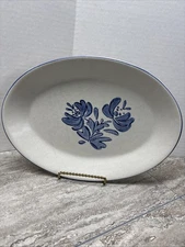 Pfaltzgraff Yorktowne Oval Serving Plater 12x8.5 Stoneware