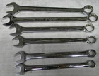 SNAP-ON 6PC SAE 12PT COMBINATION DRIVE WRENCH SET 7/16"-3/4" #OEX707 MINUS 3/8"