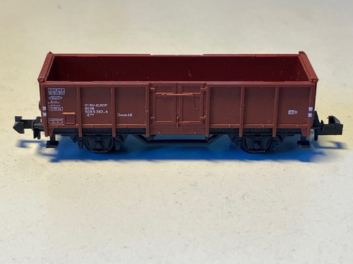 Minitrix 3529 Spur N offener Güterwagen Hochbordwagen DB 2-achsig | Zustand: Neu