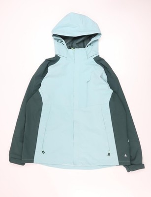 Dunnes Stores Herren Regenmantel Jacke blau wasserdicht mit Kapuze XL