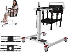Patient Transfer Chair, Wheelchair to Car Transfer Devices, Sit to Stand Lift