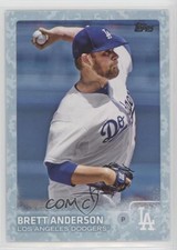 2015 Topps Update Snow Camo 84/99 Brett Anderson #US198 0c6