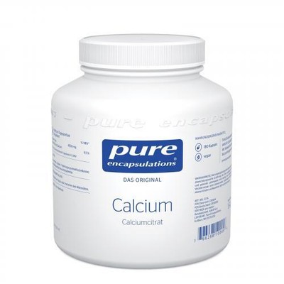 2x PURE ENCAPSULATIONS Calcium Calciumcitrat Kapseln 180 ST