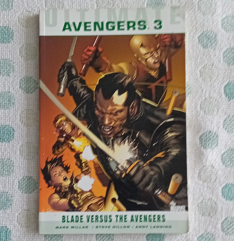 Marvel Ultimate Avengers #3 Trade Paperback Graphic Novel Blade vs Avengers