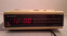 Vintage Sony Dream Machine Clock Radio Tested/ Works Model ICF-C4W