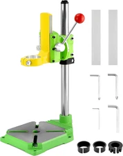 Heavy Floor Drill Press Stand for Hand Drill 90° Bench Clamp Holder Base Kit Set