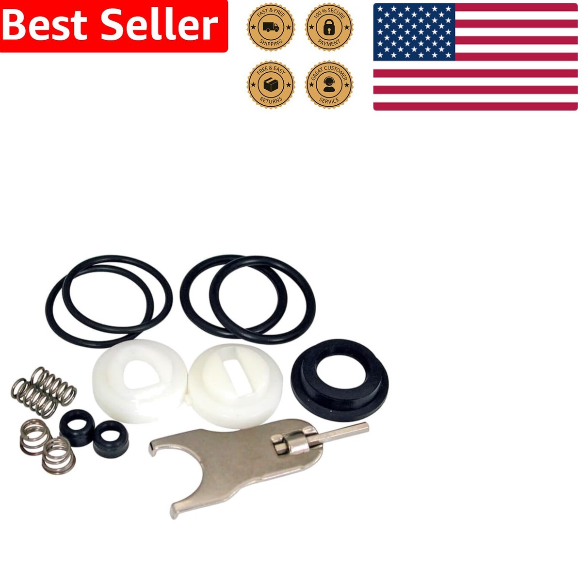 Danco 88103 Repair Kit For Delta/Peerless Single-Handle Faucets – Includes RP4993 Replacement