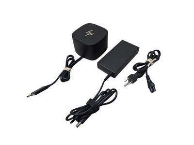 HP HSN-IX01 Thunderbolt Dock G2 Combo Cable Docking Station w/120w ac adapter