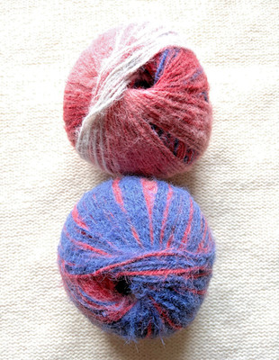 2 Knäuel x 100g Wollmischgarn: Wolle + Acryl + Nylon: Farbe 61