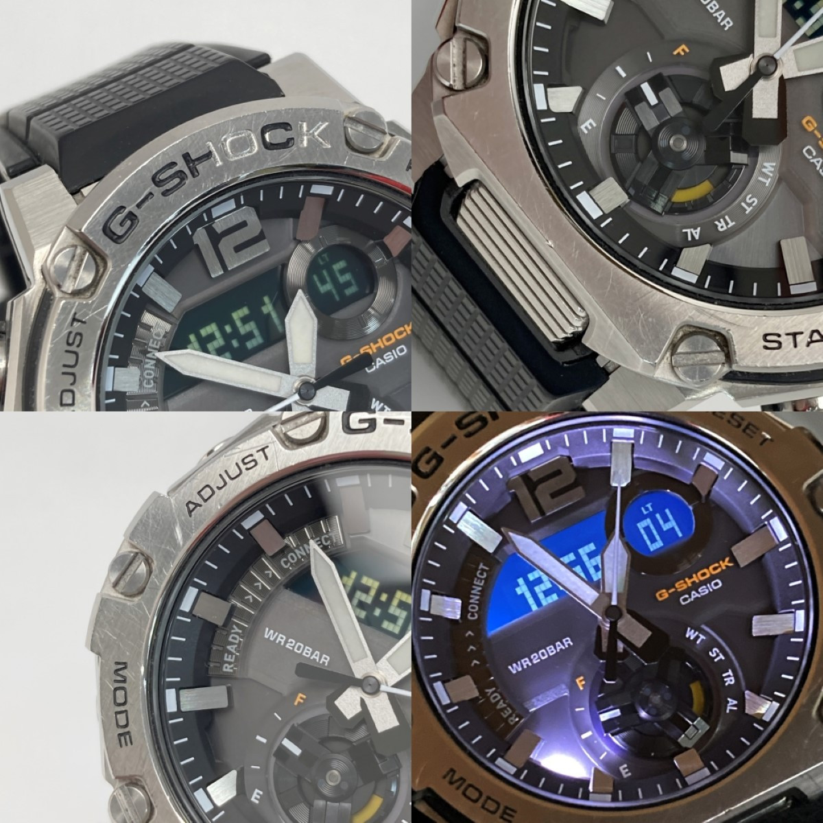 G-SHOCK G-STEEL GST-B300S-1AJF 中古品。 CASIO GST-B300S-1AJF Case Size 49mm Wrist Size 22cm Men's Used