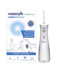 Image of Waterpik Cordless Plus Water Flosser White, Rechargeable, Portable, Dental