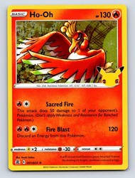 Ho-Oh 001/025 Celebrations Holo Rare