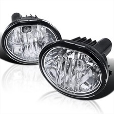 Clear Bumper Driving Fog Lights Bulbs 2003-2008 Toyota Matrix Pontiac Vibe Pair