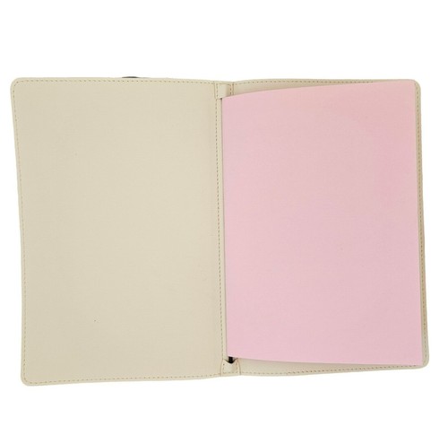 WHITE A5 SOFT FAUX LEATHER CARBON ROD FOLDER FREE FREIGHT 50% OFF - Picture 9 of 25