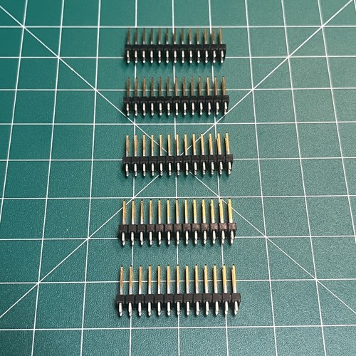 (5 Pieces) Samtec 2x13 26 Pin Male Header 2.54mm MTSW-113-08-S-D-350 - 第 1/4 張圖片
