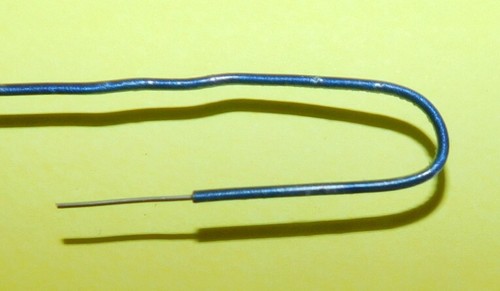 MICRO FIL ELECTRIQUE NEUF POUR CABLAGE RESEAU TRAIN 0,5mm / 10ml .AIGUILLAGE HO - Imagen 12 de 19