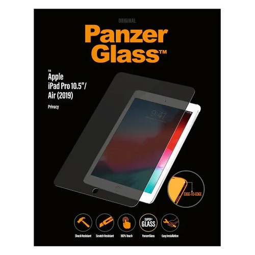 PanzerGlass Apple iPad Pro 10.5” / iPad Air (2019) Privacy Screen Protector - Picture 3 of 11