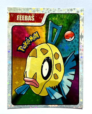 2024 POKEMON Last Evolution Sticker #178 FEEBAS PERU Limited Edition Foil