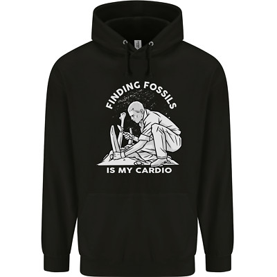 Palaeontology Finding Fossils is My Cardio Kinder Kids Hoodie