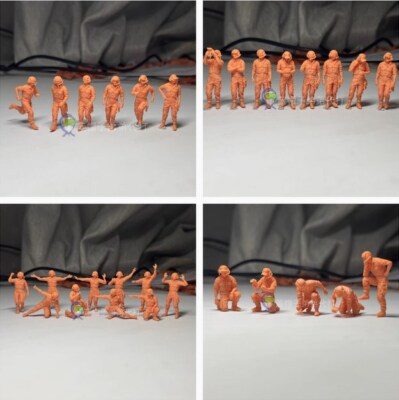 modern ground crew of 29 people 1/72/48/35/87/100/144