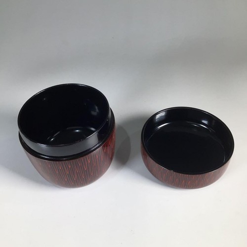 Natsume Tea Caddy Kan Suiun's Work Kimma-nuri w/Box Tea Ceremony Utensils Japan - Picture 5 of 14