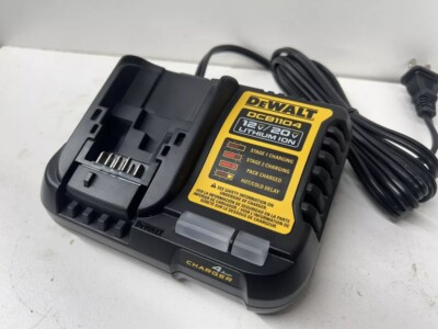 New Dewalt DCB1104 4-Amp 12V / 20V / 60V Li-ion120V AC Battery Charger