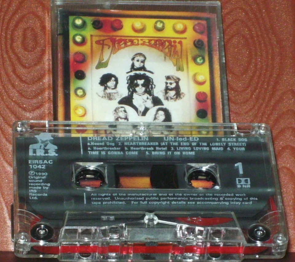 Dread Zeppelin Un-Led-Ed CASSETTE ALBUM Rock, Reggae Reggae-Pop, Parody - Image 2 of 4