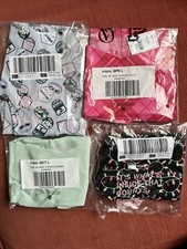 4 Pc Victoria's Secret Pink No Show Smooth Hiphugger Size L New Lot.