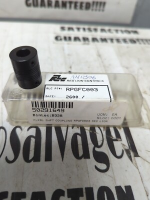 RED LION CONTROLS,RPGFC003,FLEXIBLE COUPLING NOS
