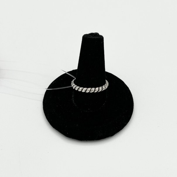 Silpada Sterling Silver Stackable Belle Fleur Twi… - image 1